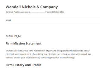 Wendell Nichols & Company